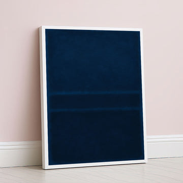 Mark Rothko Navy And Soft Blue Canvas Wall Art