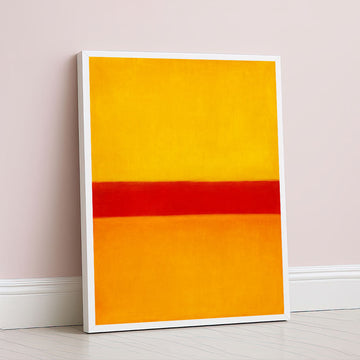 Mark Rothko Yellow And Red Canvas Wall Art