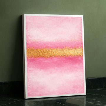 Mark Rothko Pink And Gold Canvas Wall Art