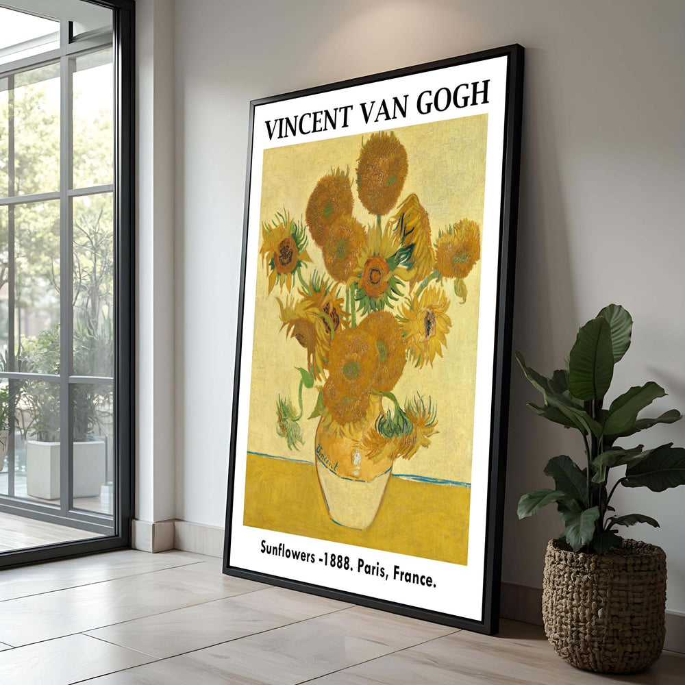 Van Gogh Sunflowers Canvas Print: Impressionist Floral Wall Art