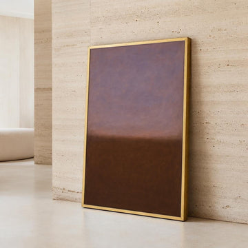 Mark Rothko Brown and Purple Color Field Canvas Wall Art, Serene, Horizon