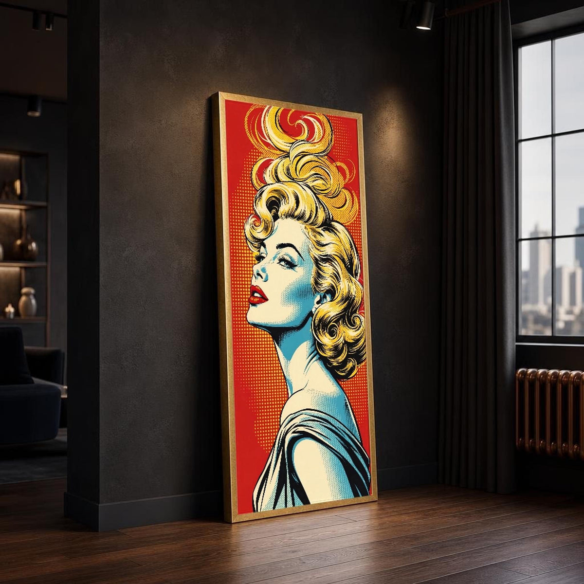 Marilyn Monroe Canvas Wall Art, Pop Art