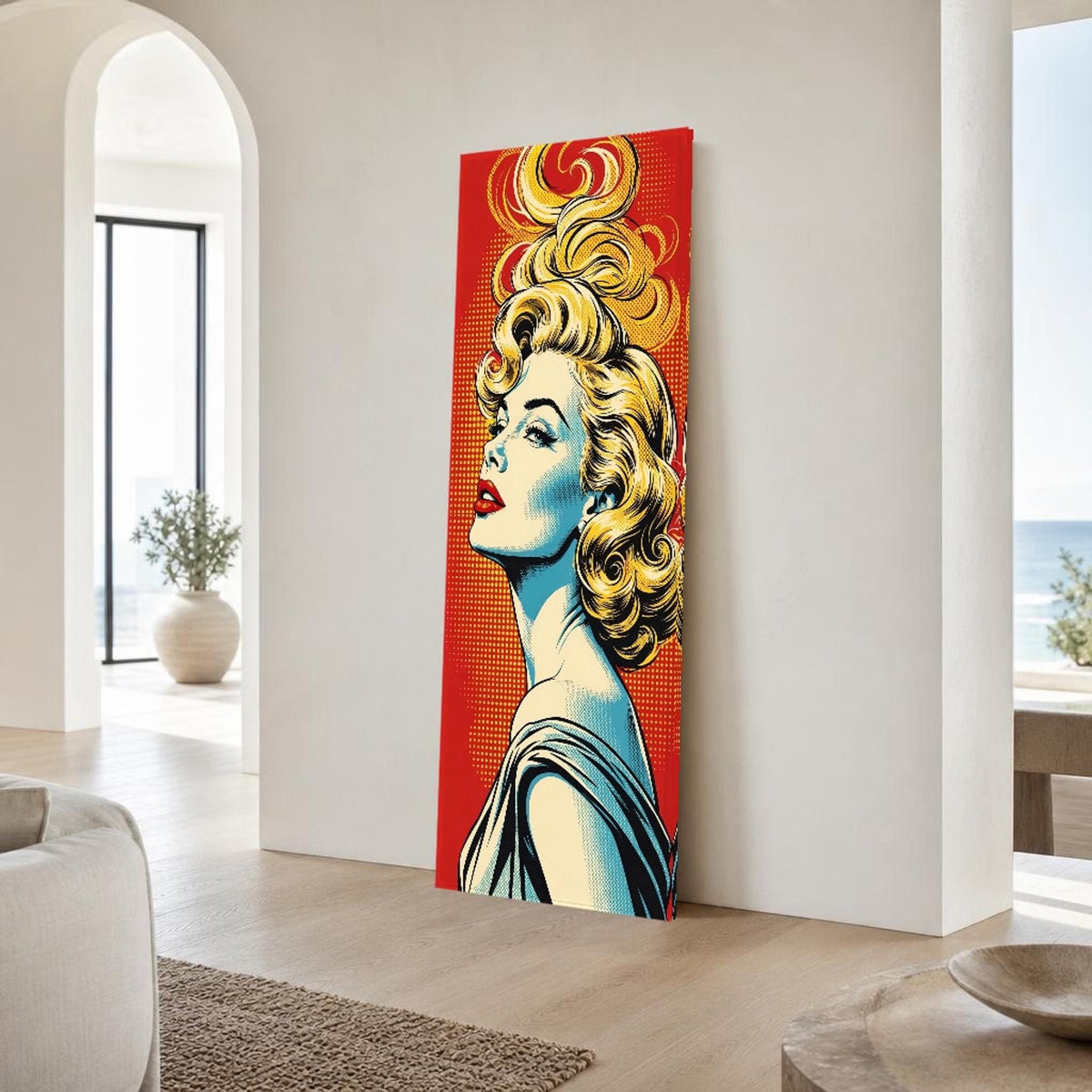 Marilyn Monroe Canvas Wall Art, Pop Art