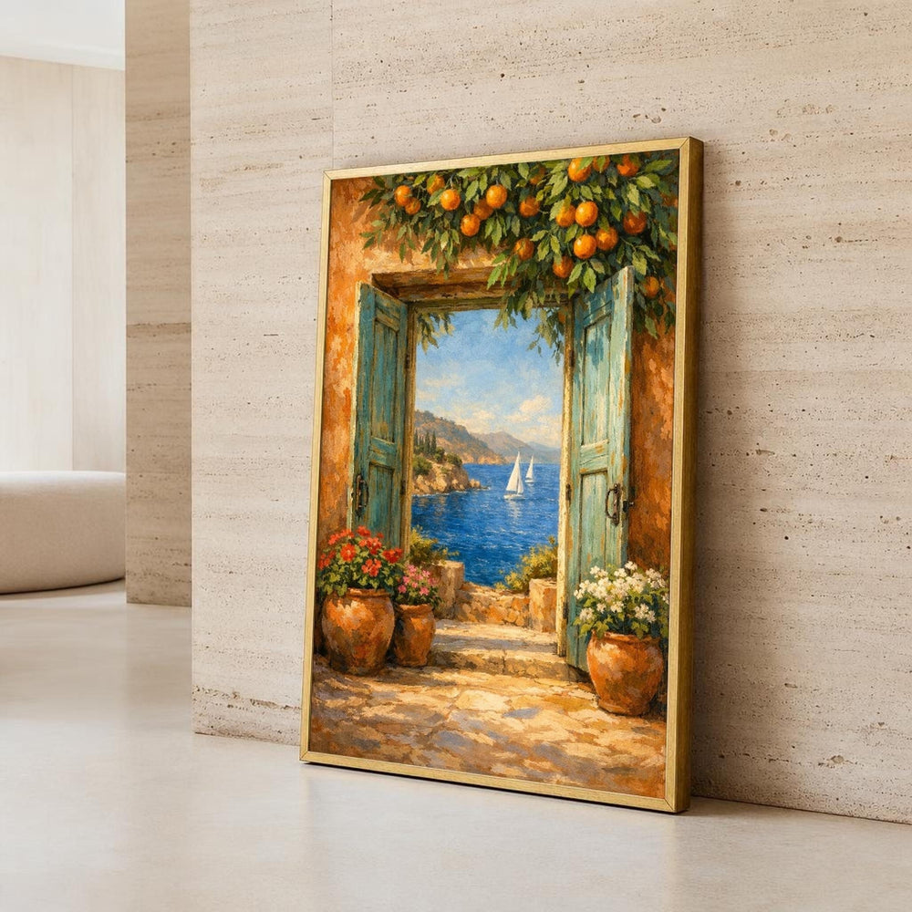 Scenic View Canvas Wall Art, Serene