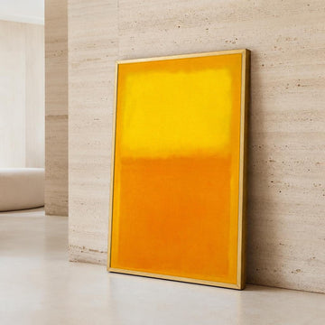 Mark Rothko Yellow and Orange and Color Field Canvas Wall Art
