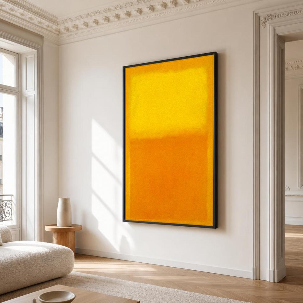Mark Rothko Yellow and Orange and Color Field Canvas Wall Art