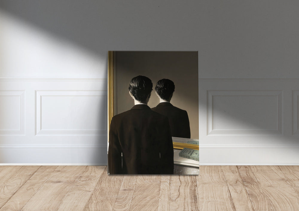 Rene Magritte Canvas Print, Surrealist Home Decor