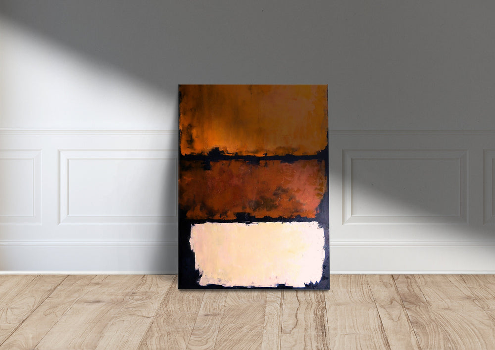 Mark Rothko Abstract Canvas Print, Modern Expressionism Art