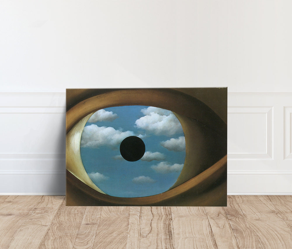 Rene Magritte 'False Mirror' Eye Canvas Print, Surrealist Wall Art