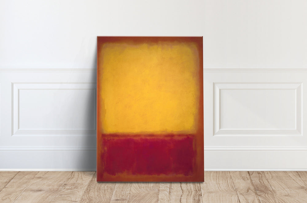 Mark Rothko Exhibition Canvas Wall Art, Abstract Print