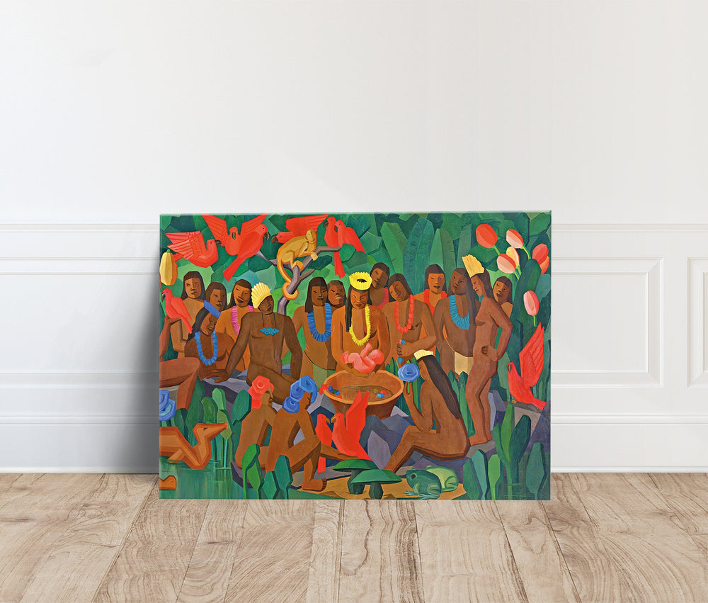 Tarsila do Amaral Macunaíma Print | Brazilian Modernist Canvas Wall Art