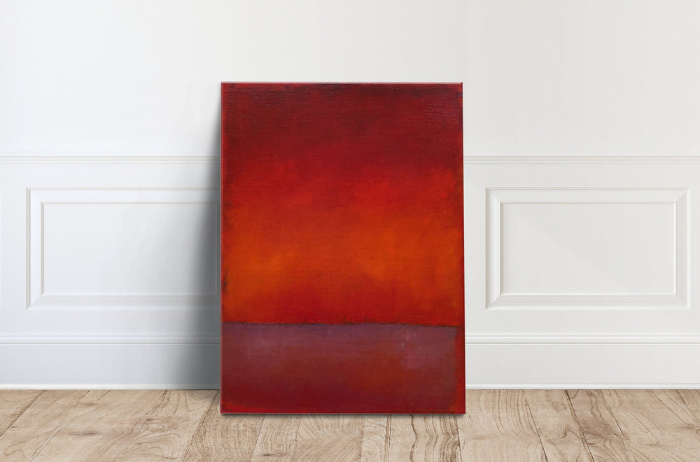 Mark Rothko Red Abstract Canvas Print, Modern Wall Art Reproduction