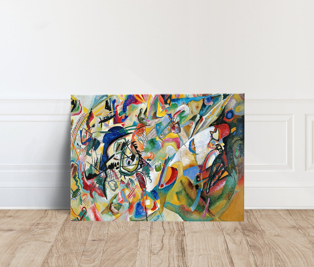 Kandinsky Composition VII Giclee Canvas Print, Abstract Wall Art