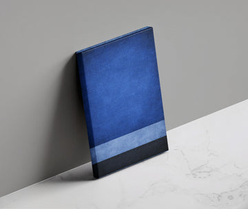Image 1 of Mark Rothko Deep Blue Teal Canvas Wall Art Print | Modern Living Room Decor | Statement Piece