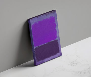 Image 1 of Mark Rothko Purple Violet Canvas Wall Art Print | Modern Living Room Decor | Art Collectors