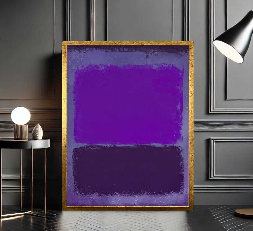 Mark Rothko Purple Violet Canvas Wall Art Print  Modern Living Room Decor  Art Collectors