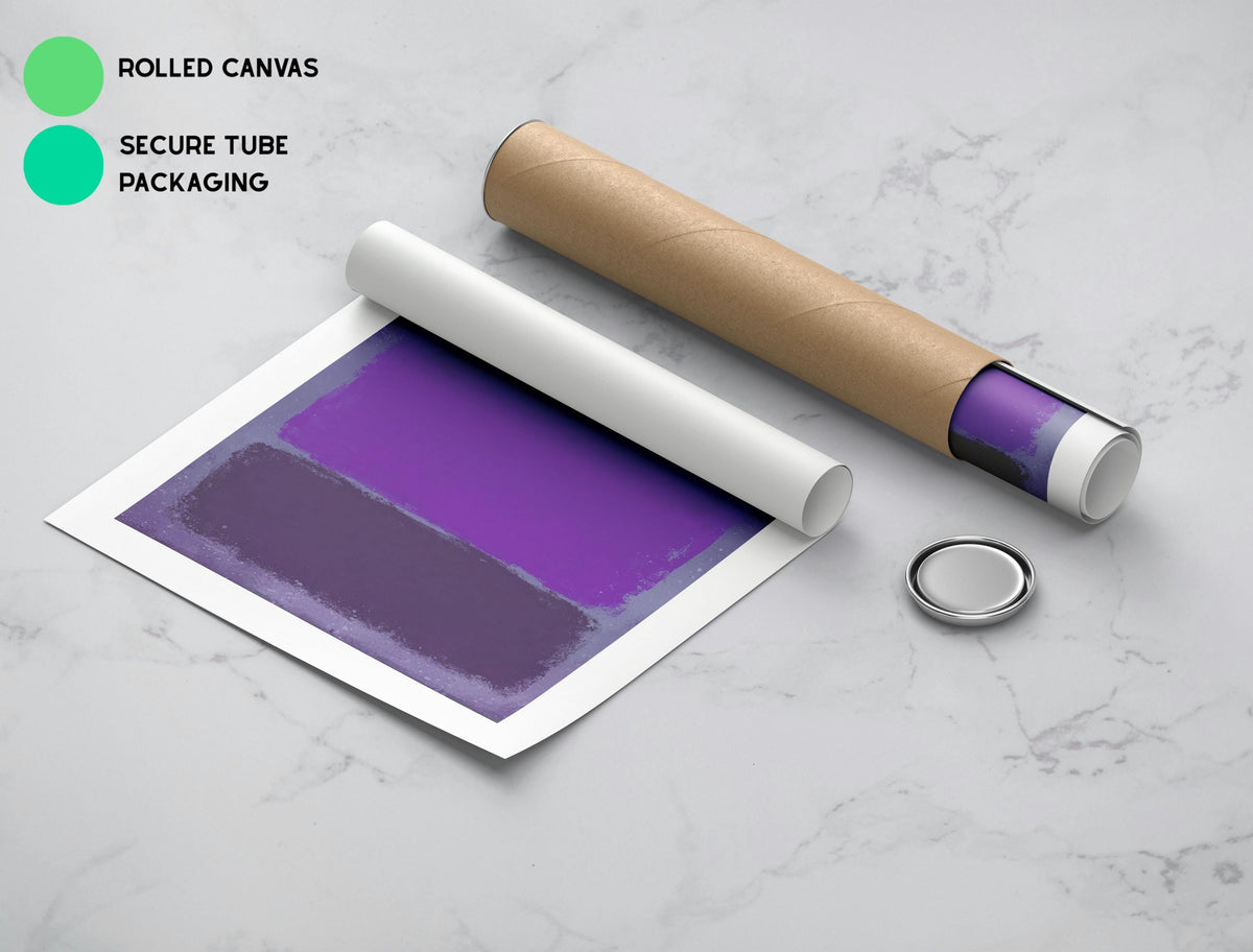 Image 6 of Mark Rothko Purple Violet Canvas Wall Art Print | Modern Living Room Decor | Art Collectors