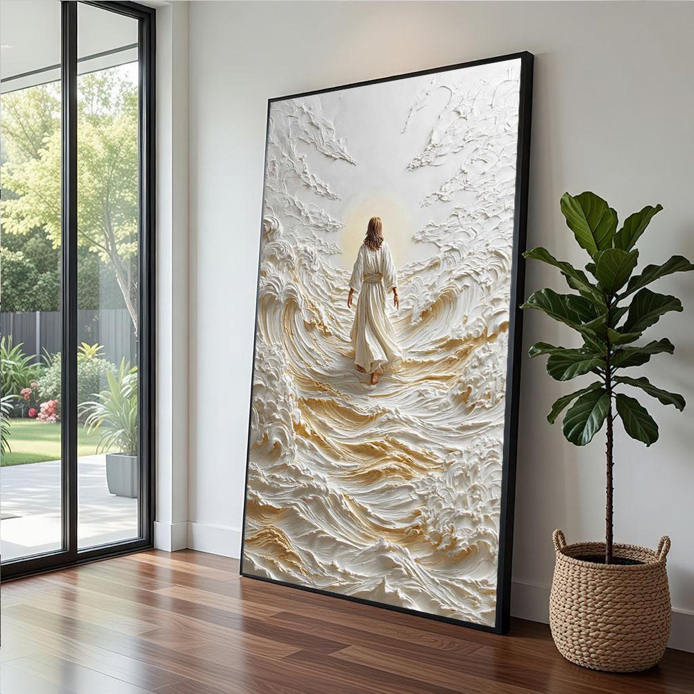 Divine Serenity Canvas  Contemporary Spiritual Art