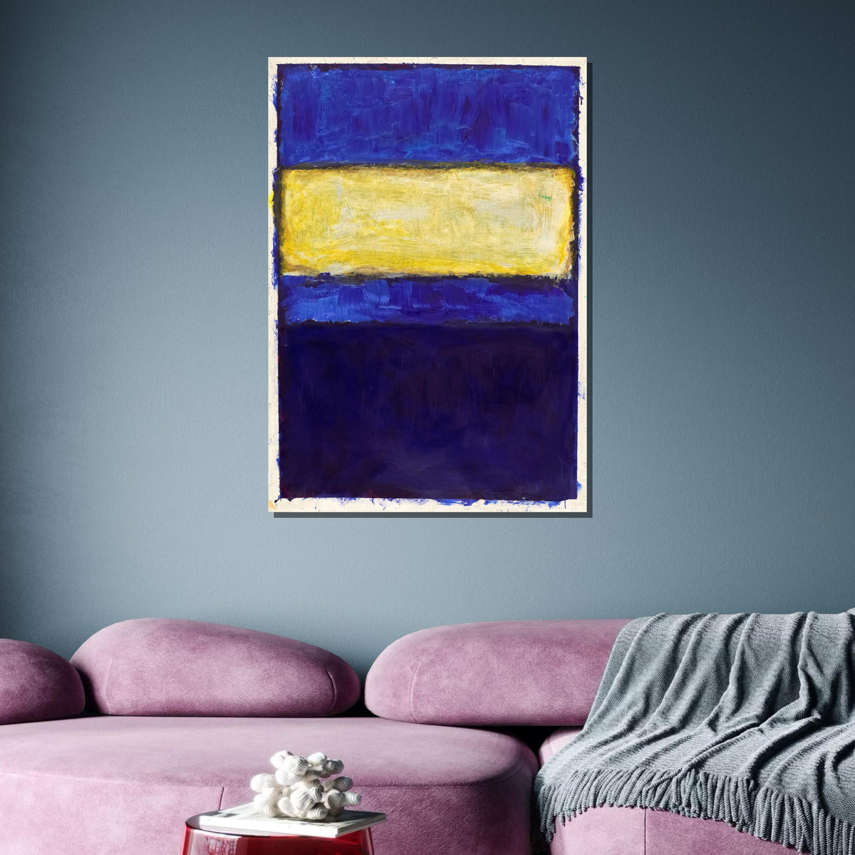 Mix Mark Rothko Framed Canvas,Mark Rothko Wall Art, Art Reproduction,Rothko Reproduction,Rothko Print Poster,Abstract Canvas Wall Art