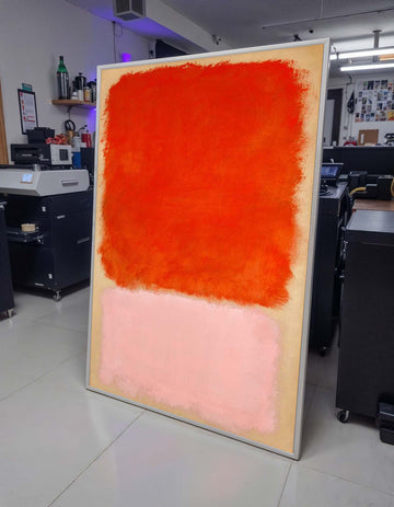 Mix Mark Rothko Framed Canvas,Mark Rothko Wall Art, Art Reproduction,Rothko Reproduction,Rothko Print Poster,Abstract Canvas Wall Art
