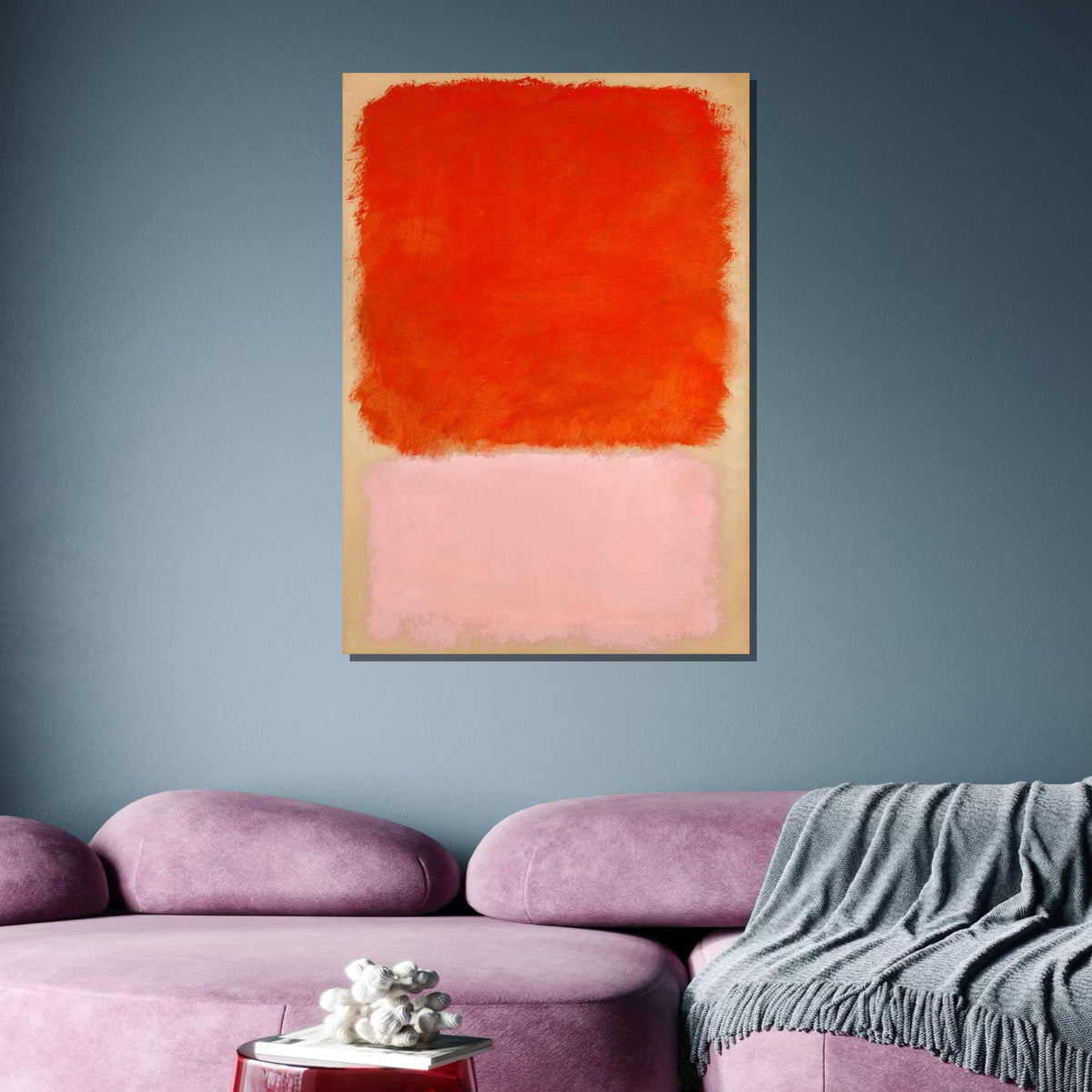 Mix Mark Rothko Framed Canvas,Mark Rothko Wall Art, Art Reproduction,Rothko Reproduction,Rothko Print Poster,Abstract Canvas Wall Art