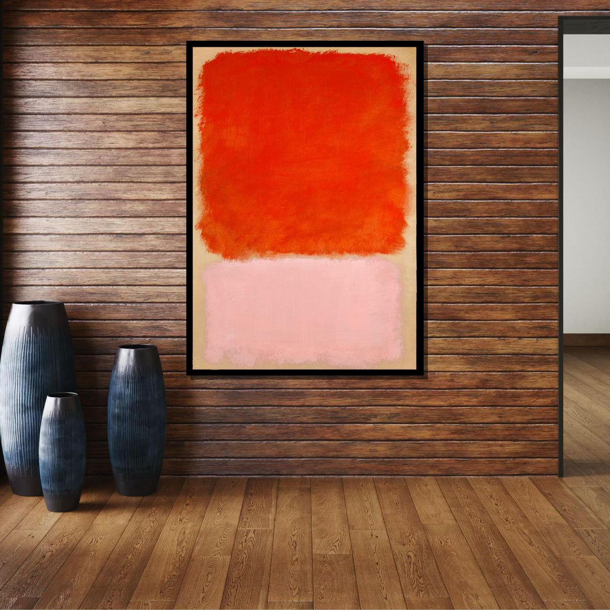 Mix Mark Rothko Framed Canvas,Mark Rothko Wall Art, Art Reproduction,Rothko Reproduction,Rothko Print Poster,Abstract Canvas Wall Art