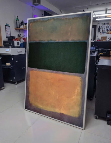 Mix Mark Rothko Framed Canvas,Mark Rothko Wall Art, Art Reproduction,Rothko Reproduction,Rothko Print Poster, Famous Art, Canvas Wall Art