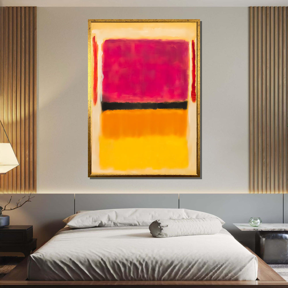 Mix Mark Rothko Framed Canvas,Mark Rothko Wall Art, Art Reproduction,Rothko Reproduction,Rothko Print Poster, Famous Art, Canvas Wall Art