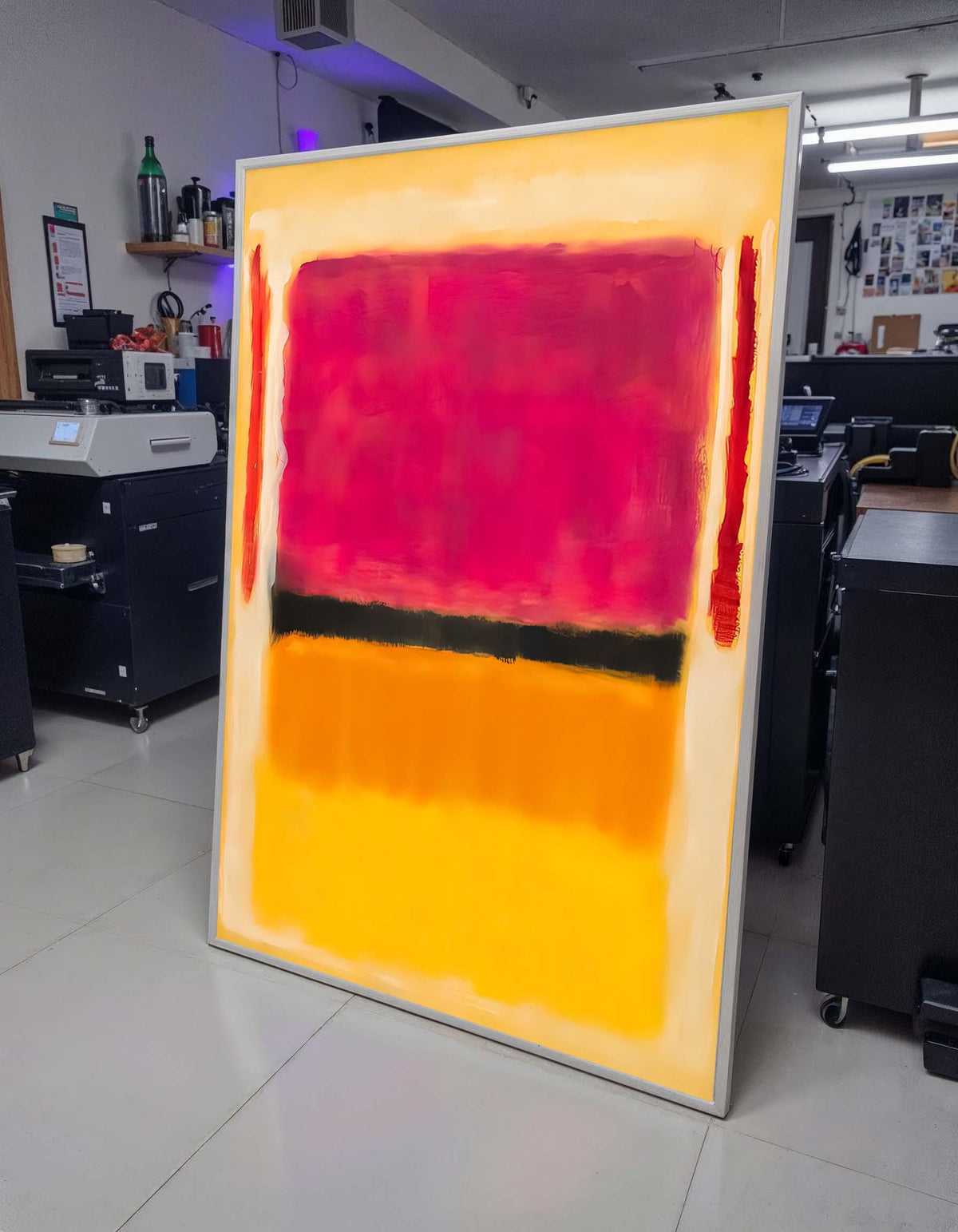 Mix Mark Rothko Framed Canvas,Mark Rothko Wall Art, Art Reproduction,Rothko Reproduction,Rothko Print Poster, Famous Art, Canvas Wall Art