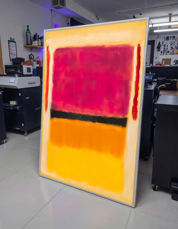 Mix Mark Rothko Framed Canvas,Mark Rothko Wall Art, Art Reproduction,Rothko Reproduction,Rothko Print Poster, Famous Art, Canvas Wall Art
