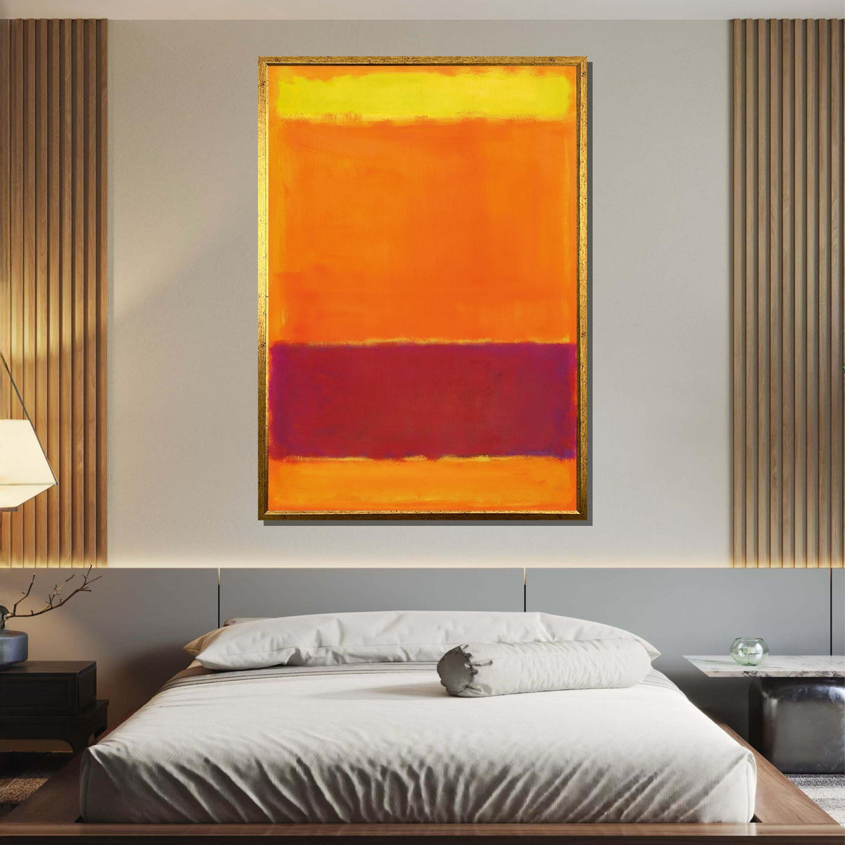 Mix Mark Rothko Framed Canvas,Mark Rothko Wall Art, Art Reproduction,Rothko Reproduction,Rothko Print Poster, Famous Art, Canvas Wall Art