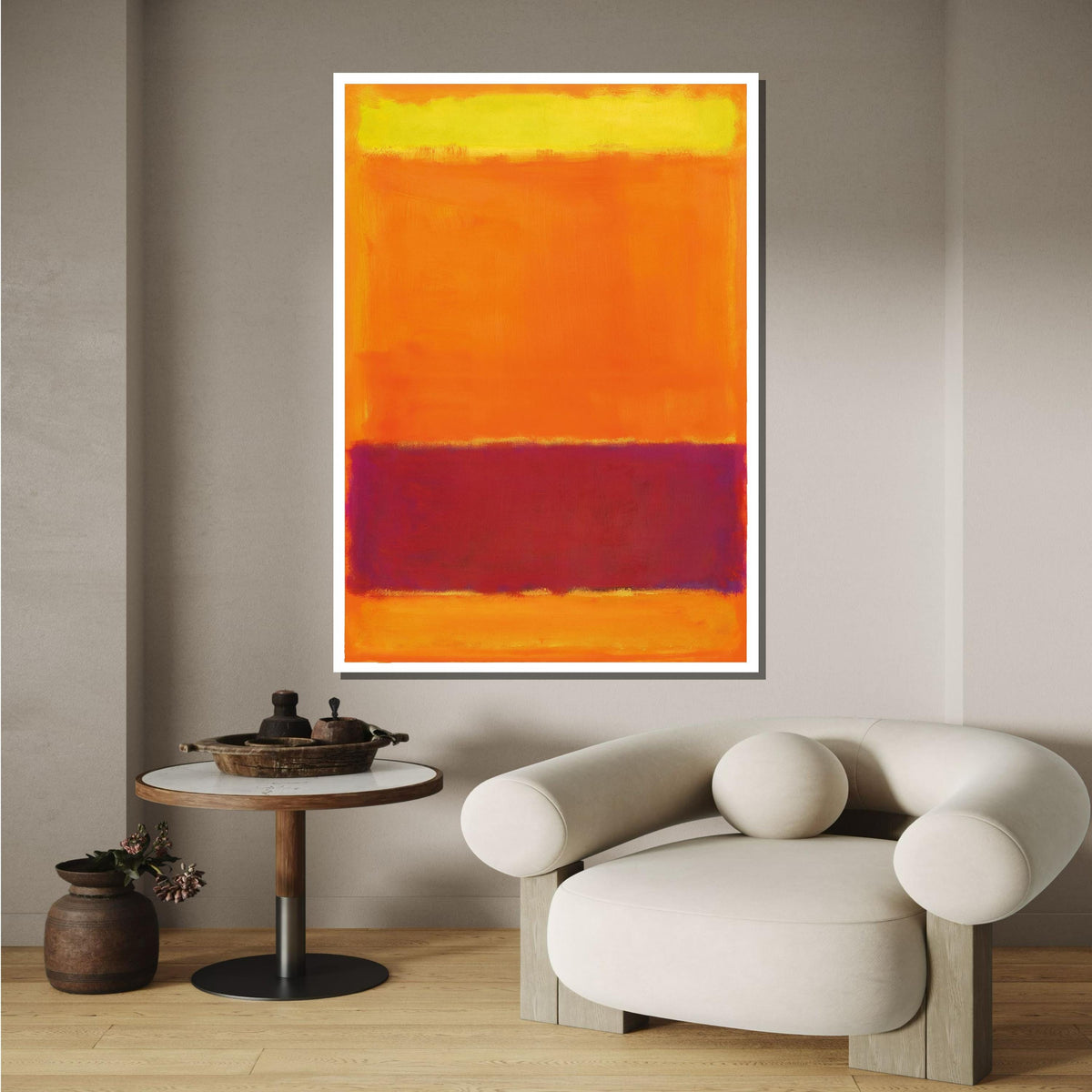 Mix Mark Rothko Framed Canvas,Mark Rothko Wall Art, Art Reproduction,Rothko Reproduction,Rothko Print Poster, Famous Art, Canvas Wall Art