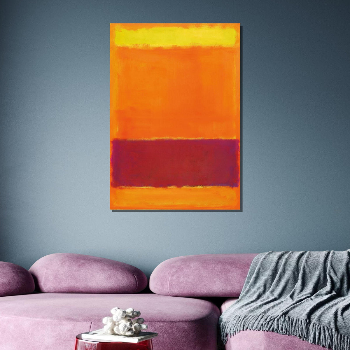 Mix Mark Rothko Framed Canvas,Mark Rothko Wall Art, Art Reproduction,Rothko Reproduction,Rothko Print Poster, Famous Art, Canvas Wall Art