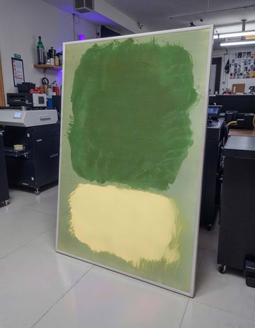 Green ,Mark Rothko Framed Canvas,Mark Rothko Wall Art, Art Reproduction,Rothko Reproduction,Rothko Print Poster,Abstract Canvas Art