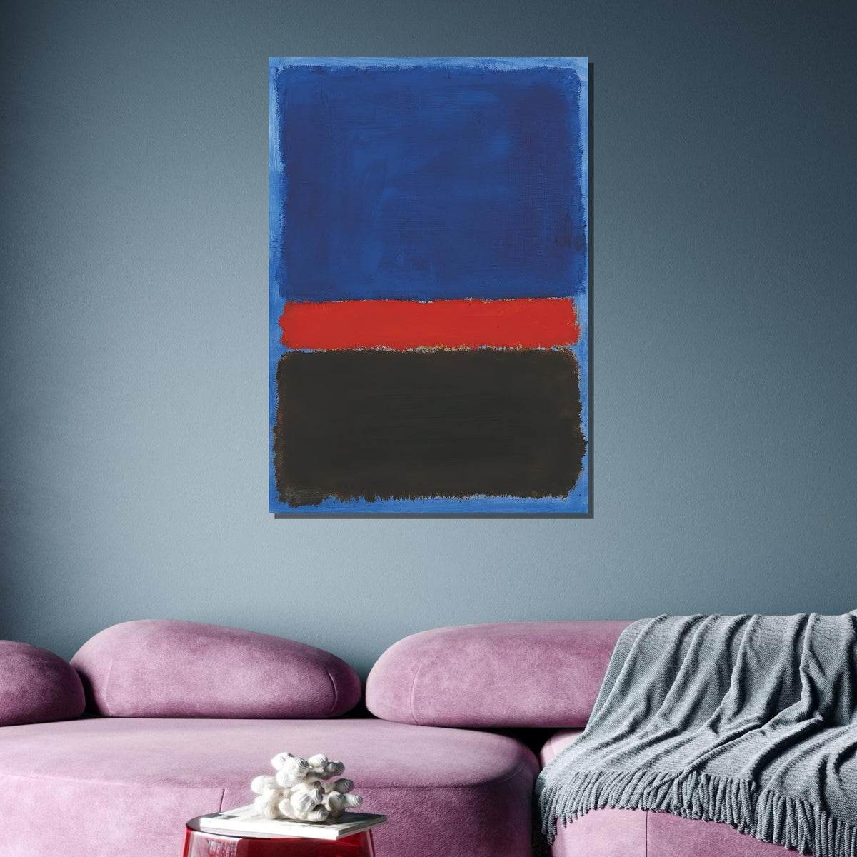 Mix Mark Rothko Framed Canvas,Mark Rothko Wall Art, Art Reproduction,Rothko Reproduction,Rothko Print Poster, Famous Art, Canvas Wall Art