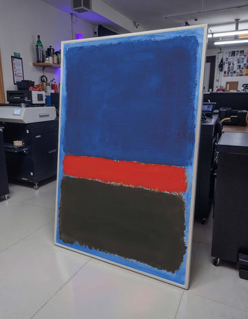 Mix Mark Rothko Framed Canvas,Mark Rothko Wall Art, Art Reproduction,Rothko Reproduction,Rothko Print Poster, Famous Art, Canvas Wall Art