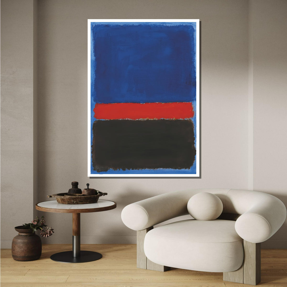 Mix Mark Rothko Framed Canvas,Mark Rothko Wall Art, Art Reproduction,Rothko Reproduction,Rothko Print Poster, Famous Art, Canvas Wall Art