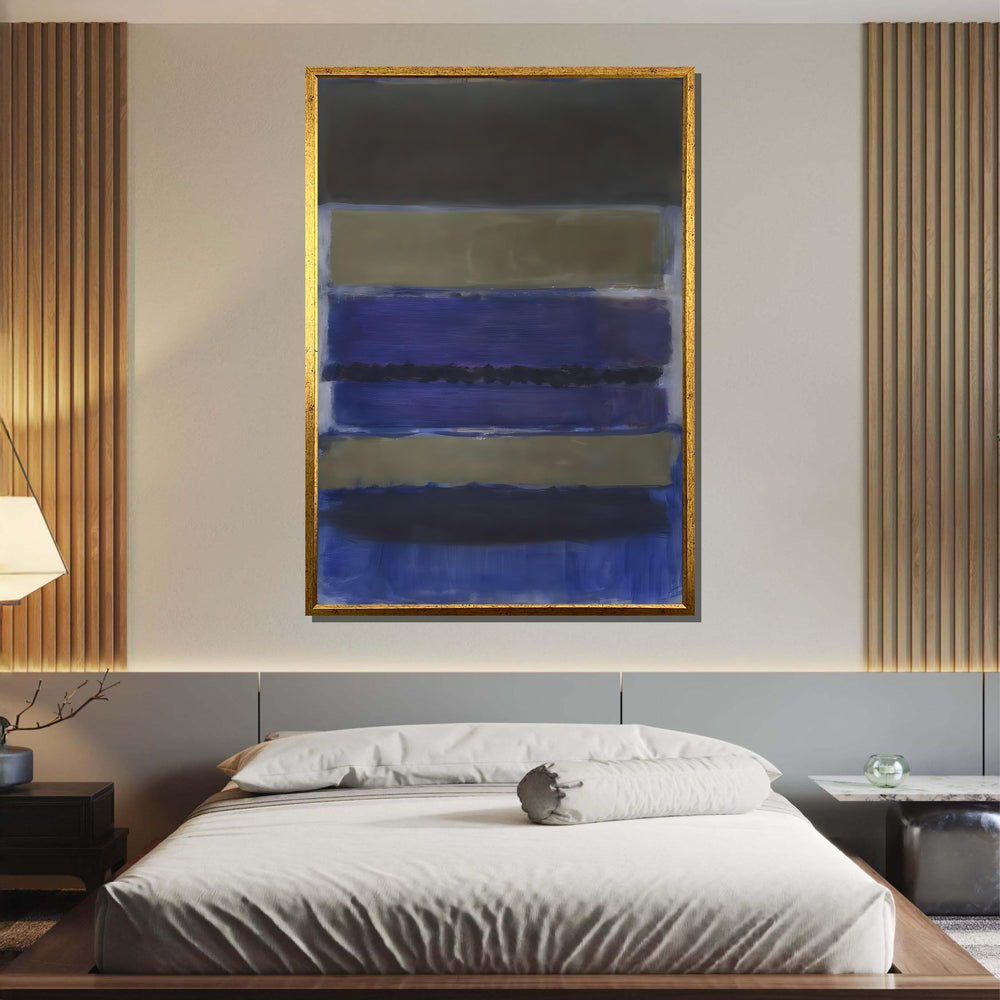 Mix Mark Rothko Framed Canvas,Mark Rothko Wall Art, Art Reproduction,Rothko Reproduction,Rothko Print Poster, Famous Art, Canvas Wall Art