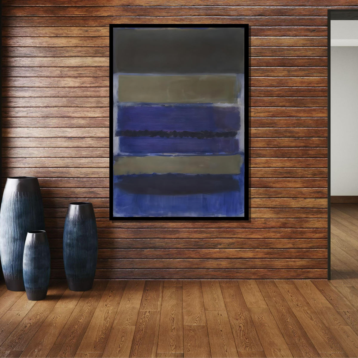 Mix Mark Rothko Framed Canvas,Mark Rothko Wall Art, Art Reproduction,Rothko Reproduction,Rothko Print Poster, Famous Art, Canvas Wall Art