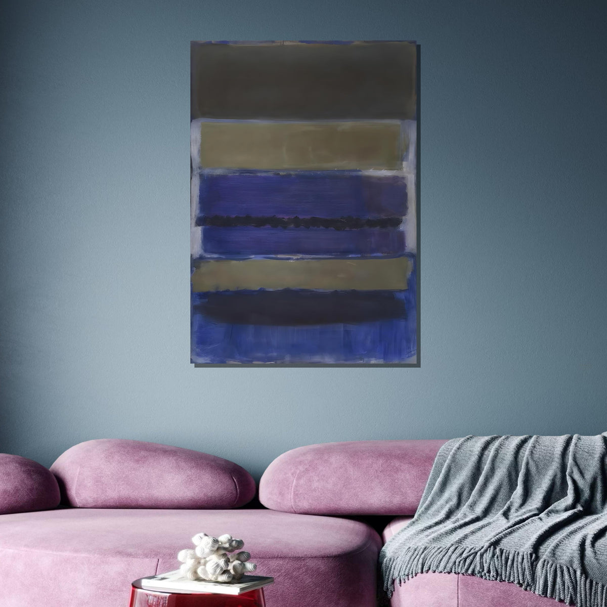 Mix Mark Rothko Framed Canvas,Mark Rothko Wall Art, Art Reproduction,Rothko Reproduction,Rothko Print Poster, Famous Art, Canvas Wall Art