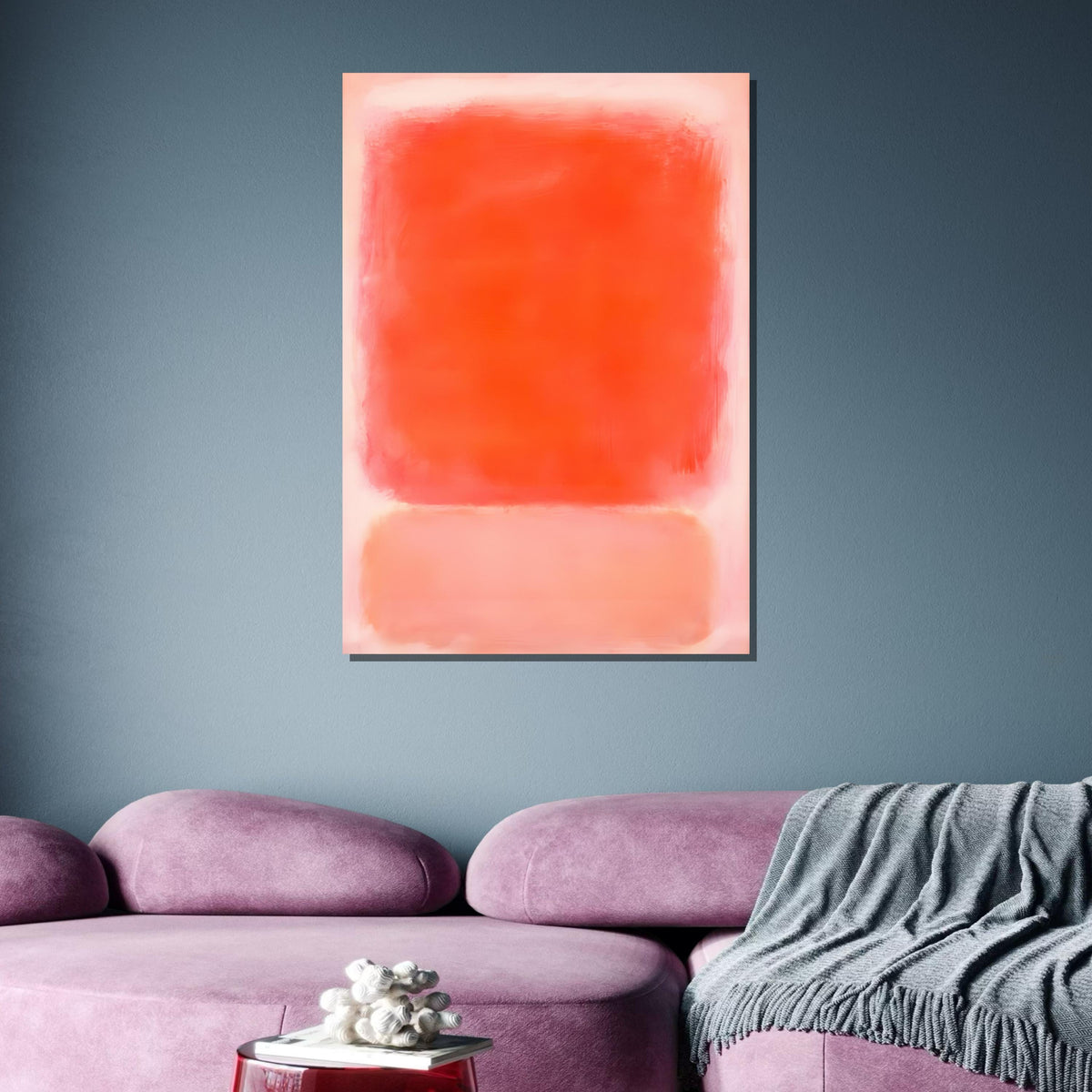 Mix Mark Rothko Framed Canvas,Mark Rothko Wall Art, Art Reproduction,Rothko Reproduction,Rothko Print Poster, Famous Art, Canvas Wall Art