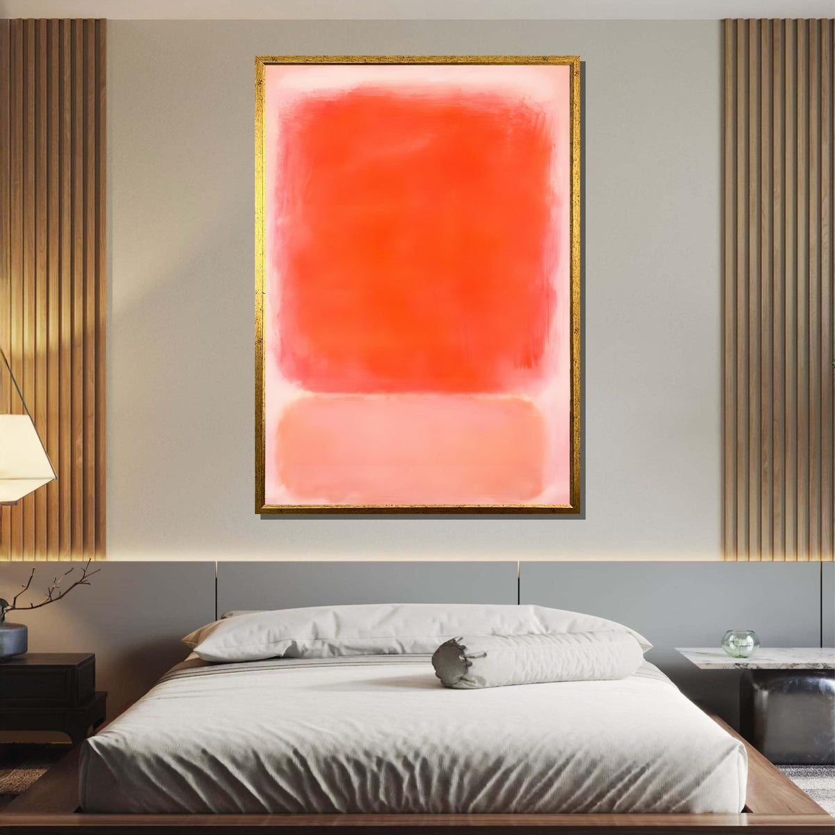 Mix Mark Rothko Framed Canvas,Mark Rothko Wall Art, Art Reproduction,Rothko Reproduction,Rothko Print Poster, Famous Art, Canvas Wall Art