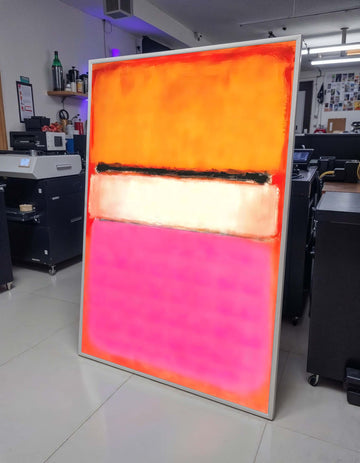 Mix Mark Rothko Framed Canvas,Mark Rothko Wall Art, Art Reproduction,Rothko Reproduction,Rothko Print Poster, Famous Art, Canvas Wall Art