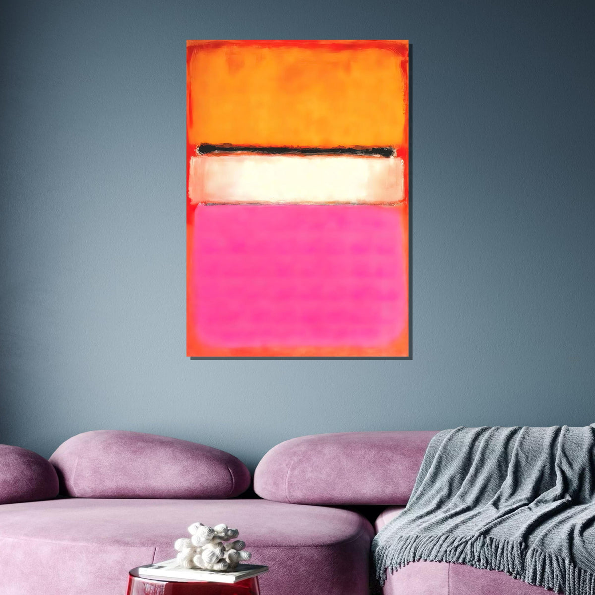 Mix Mark Rothko Framed Canvas,Mark Rothko Wall Art, Art Reproduction,Rothko Reproduction,Rothko Print Poster, Famous Art, Canvas Wall Art