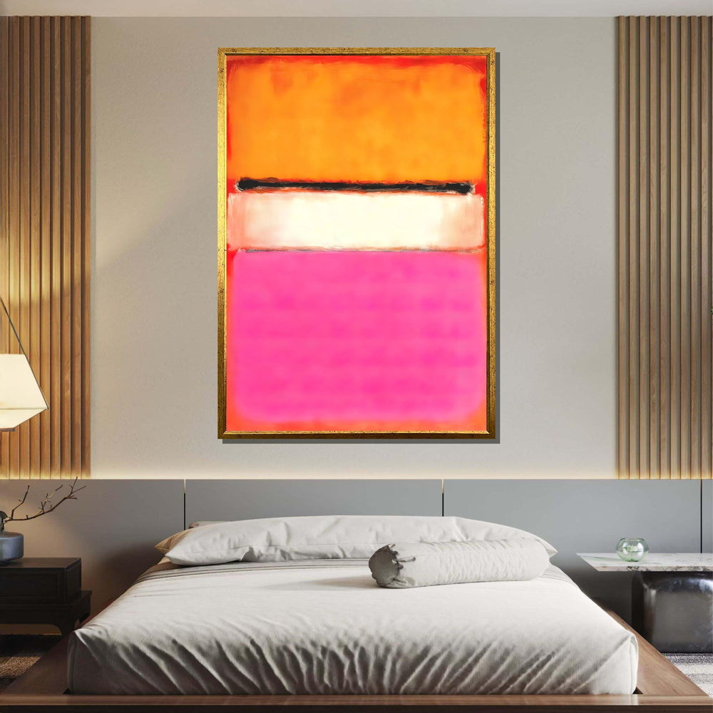 Mix Mark Rothko Framed Canvas,Mark Rothko Wall Art, Art Reproduction,Rothko Reproduction,Rothko Print Poster, Famous Art, Canvas Wall Art