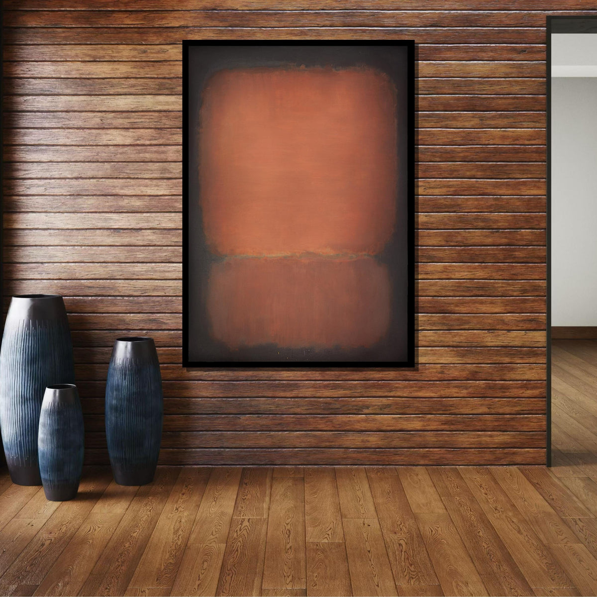 Mix Mark Rothko Framed Canvas,Mark Rothko Wall Art, Art Reproduction,Rothko Reproduction,Rothko Print Poster, Famous Art, Canvas Wall Art
