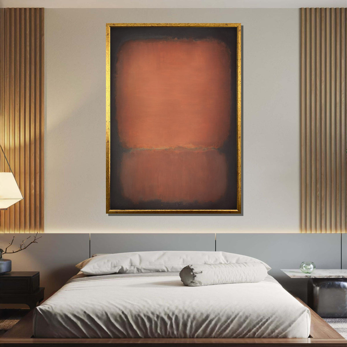 Mix Mark Rothko Framed Canvas,Mark Rothko Wall Art, Art Reproduction,Rothko Reproduction,Rothko Print Poster, Famous Art, Canvas Wall Art