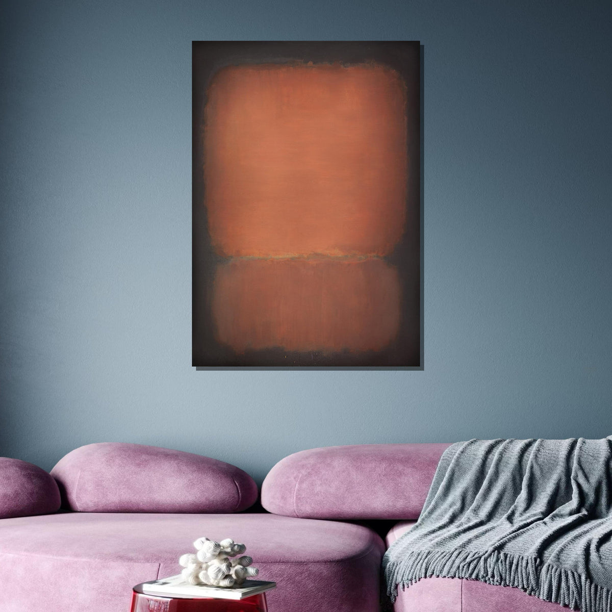 Mix Mark Rothko Framed Canvas,Mark Rothko Wall Art, Art Reproduction,Rothko Reproduction,Rothko Print Poster, Famous Art, Canvas Wall Art