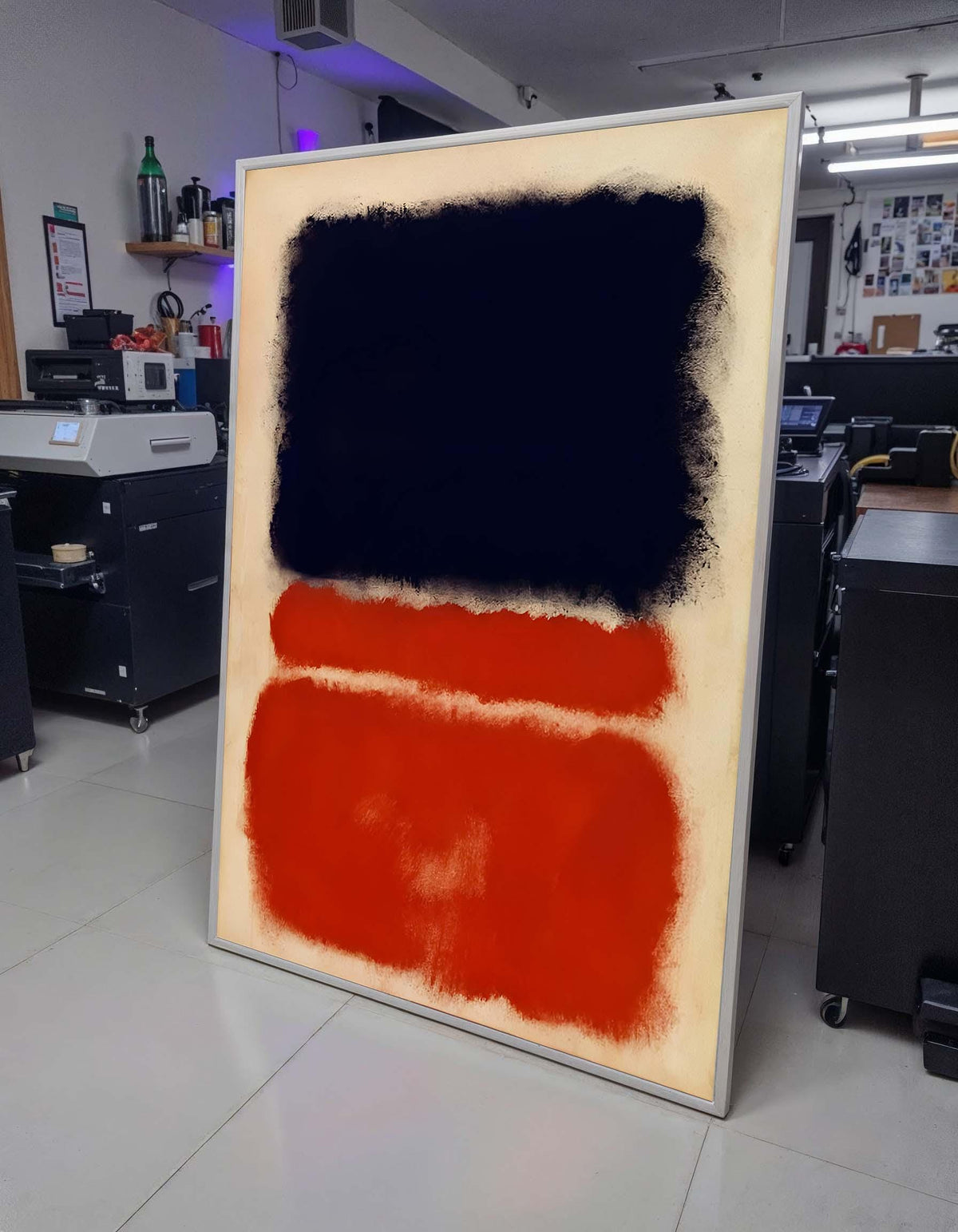 Mix Mark Rothko Framed Canvas,Mark Rothko Wall Art, Art Reproduction,Rothko Reproduction,Rothko Print Poster, Famous Art, Canvas Wall Art