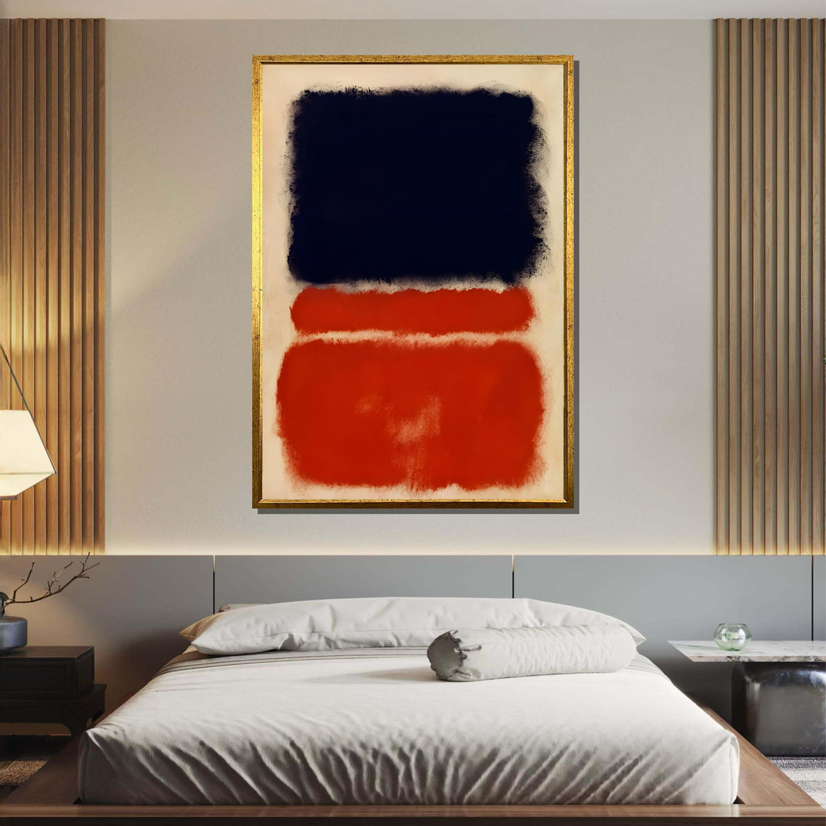 Mix Mark Rothko Framed Canvas,Mark Rothko Wall Art, Art Reproduction,Rothko Reproduction,Rothko Print Poster, Famous Art, Canvas Wall Art